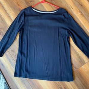 Talbots 3/4 sleeve top